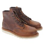 Red Wing Classic Moc Toe 1907 Boots – Copper Rough & Tough Leather – Mens Boots - Crep Direct UK