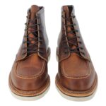 Red Wing Classic Moc Toe 1907 Boots – Copper Rough & Tough Leather – Mens Boots - Crep Direct UK