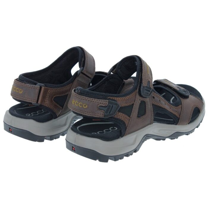 Ecco Offroad Yucatan 069564 Sandals – Espresso Leather – Mens Sandals, Sliders & Toe Posts - Crep Direct UK