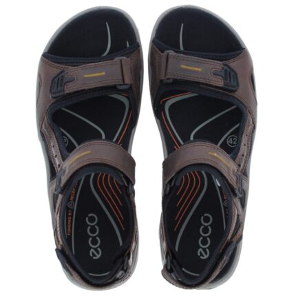 Ecco Offroad Yucatan 069564 Sandals – Espresso Leather – Mens Sandals, Sliders & Toe Posts - Crep Direct UK