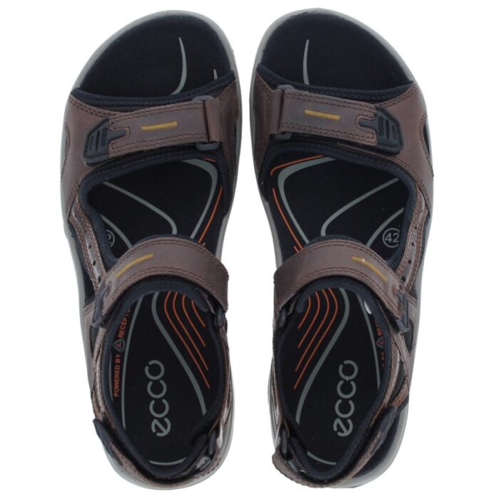 Ecco Offroad Yucatan 069564 Sandals – Espresso Leather – Mens Sandals, Sliders & Toe Posts - Crep Direct UK