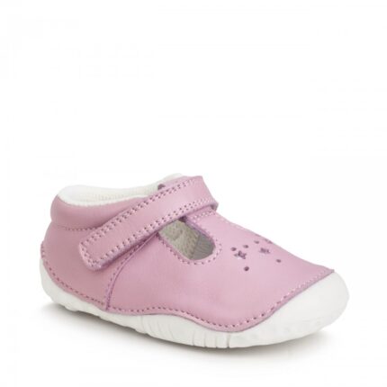 Start-Rite Tumble Shoes – Pale Pink Leather – Girls First Shoes - Crep Direct UK