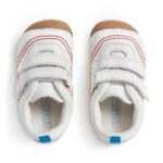 Start-Rite Little Smile Shoes – White Leather – Boys First Shoes - Crep Direct UK