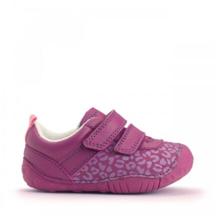 Start-Rite Little Smile Shoes – Berry Leather / Leopard – Girls Shoes - Crep Direct UK Start-Rite Little Smile Shoes – Berry Leather / Leopard – Girls Shoes - Crep Direct UK