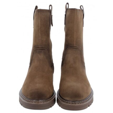 Tamaris 25470 Ankle Boots – Camel Suede – Womens Boots - Crep Direct UK