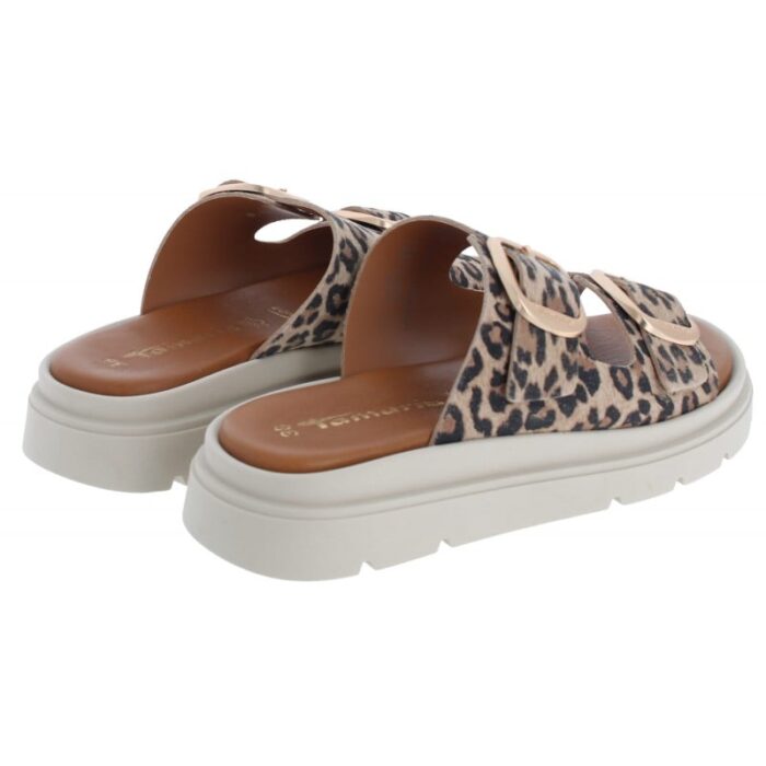 Tamaris 27239 Mules – Leopard Print – Womens Sandals, Sliders & Toe Posts - Crep Direct UK