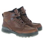 Ecco Track 25 Mid GTX 831704 Waterproof Boots – Bison – Mens Boots - Crep Direct UK