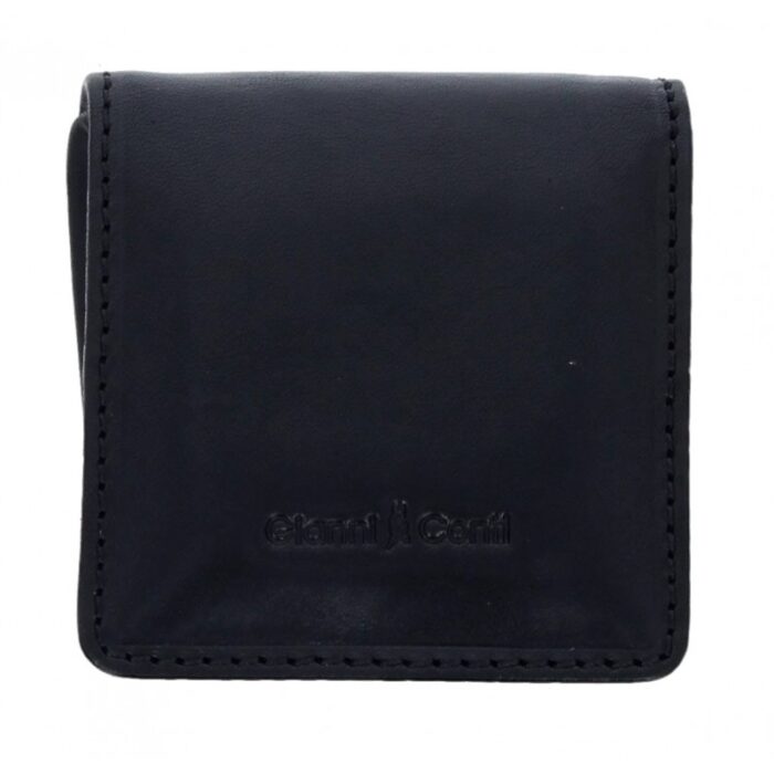 Gianni Conti 9405062 Coin Purse – Black – Mens Wallets, Bags and Accessories - Crep Direct UK
