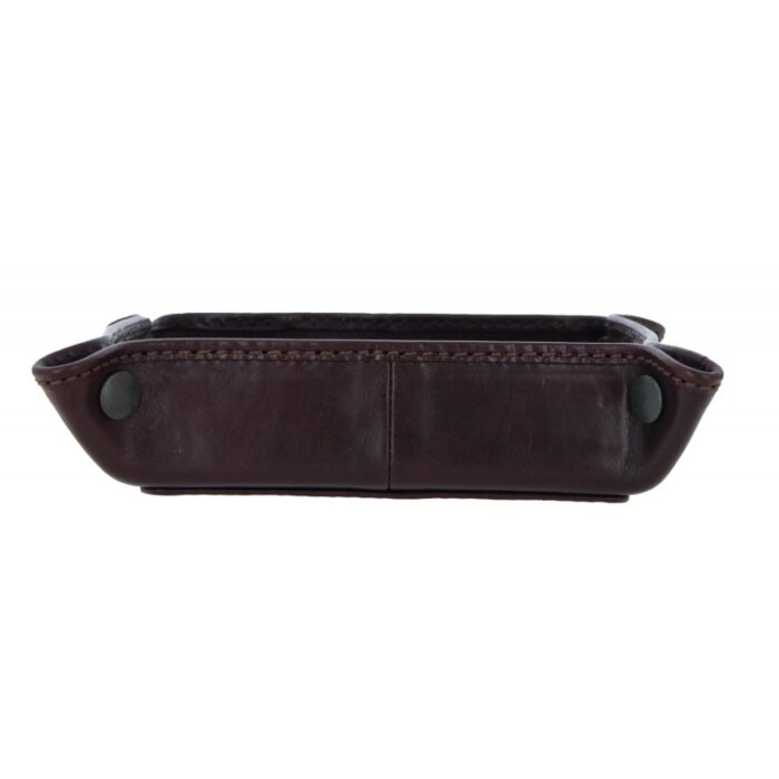 Gianni Conti 9405074 Coin Tray – Marrone Leather – Personalised Gifts for Her - Crep Direct UK