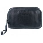 Gianni Conti 9405158 Wash Bag – Black – Mens Wallets, Bags and Accessories - Crep Direct UK