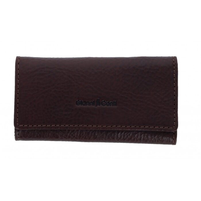 Gianni Conti 9409707 Keyholder- Brown – Mens Wallets, Bags and Accessories - Crep Direct UK