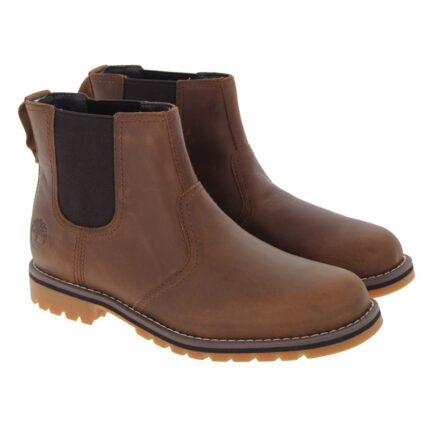 Timberland Larchmont Il Chelsea Boots TB0A2NGYF1 – Rust Full Grain – Mens Boots - Crep Direct UK Timberland Larchmont Il Chelsea Boots TB0A2NGYF1 – Rust Full Grain – Mens Boots - Crep Direct UK