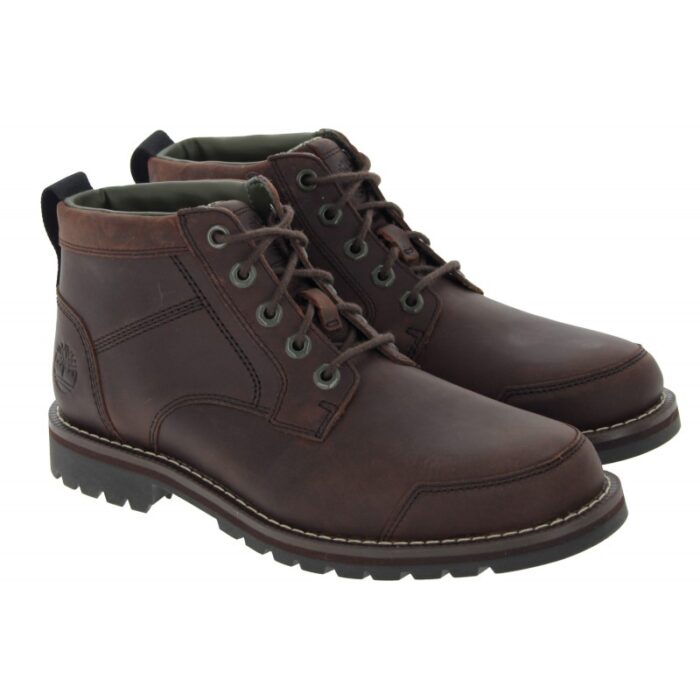 Timberland Larchmont Il Chukka Boots TB0A2NGC – Dark Brown Nubuck – Mens Boots - Crep Direct UK