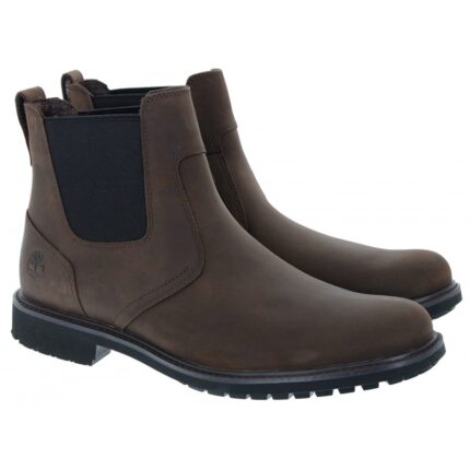Timberland Stormbuck Chelsea TB05552R Boots – Dark Brown Leather – Mens Boots - Crep Direct UK Timberland Stormbuck Chelsea TB05552R Boots – Dark Brown Leather – Mens Boots - Crep Direct UK