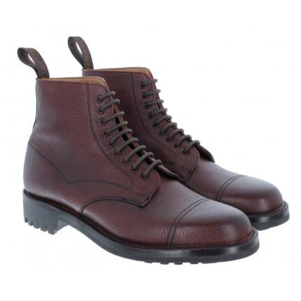 Joseph Cheaney Cheaney Pennine R Boots – Burgundy – Mens Boots - Crep Direct UK