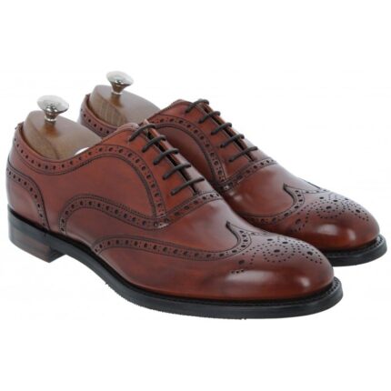 Joseph Cheaney Cheaney Arthur III D Shoes - Dark Leaf - Mens Shoes