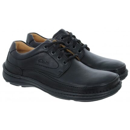 Clarks Nature Three Shoes – Black Leather – Mens Shoes - Crep Direct UK Clarks Nature Three Shoes – Black Leather – Mens Shoes - Crep Direct UK