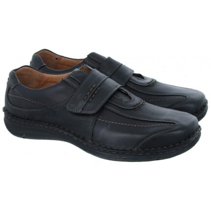 Josef Seibel Alec 43332 Velcro Shoes – Schwarz Leather – Mens Shoes - Crep Direct UK Josef Seibel Alec 43332 Velcro Shoes – Schwarz Leather – Mens Shoes - Crep Direct UK