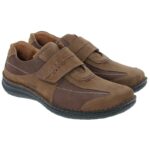 Josef Seibel Alec 43332 Velcro Shoes – Brasil Leather – Mens Shoes - Crep Direct UK