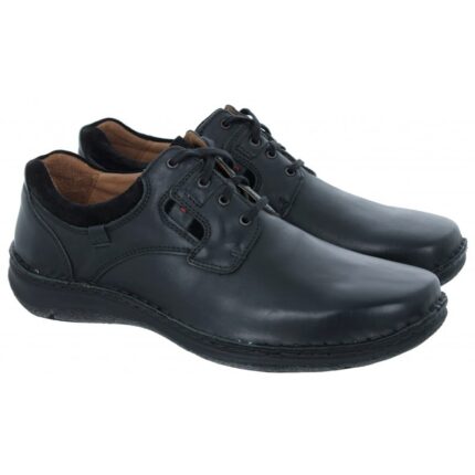 Josef Seibel Anvers 36 Lace-Up Shoes – Black Leather – Mens Shoes - Crep Direct UK Josef Seibel Anvers 36 Lace-Up Shoes – Black Leather – Mens Shoes - Crep Direct UK