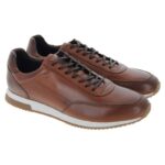 Loake Bannister Trainers – Cedar Leather – Mens Shoes - Crep Direct UK Loake Bannister Trainers – Cedar Leather – Mens Shoes - Crep Direct UK