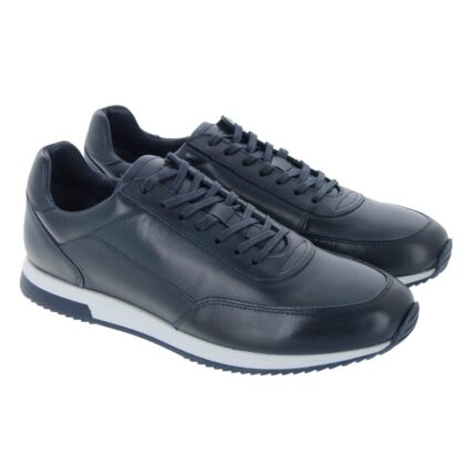 Loake Bannister Trainers – Navy Leather – Mens Shoes - Crep Direct UK Loake Bannister Trainers – Navy Leather – Mens Shoes - Crep Direct UK