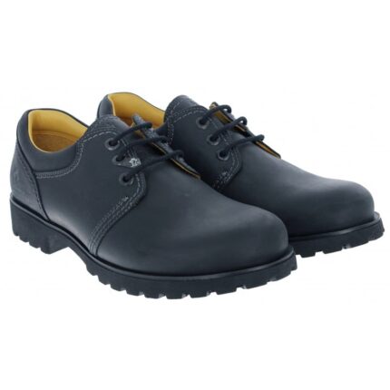 Panama Jack Panama 02 Shoes - Black Leather - Mens Shoes