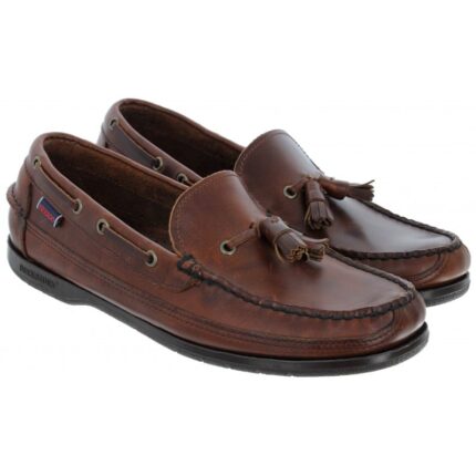 Sebago Ketch 70003J0 Loafers – Brown Gum Leather – Mens Shoes - Crep Direct UK