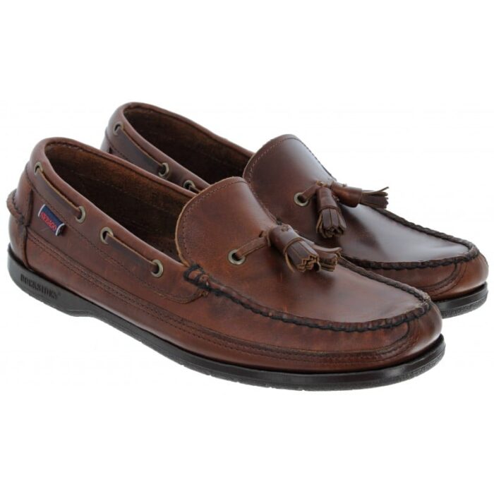 Sebago Ketch 70003J0 Loafers – Brown Gum Leather – Mens Shoes - Crep Direct UK