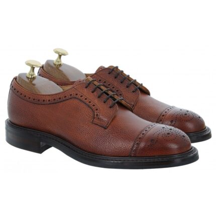 Joseph Cheaney Cheaney Tenterden II Shoes - Mahogany - Mens Shoes