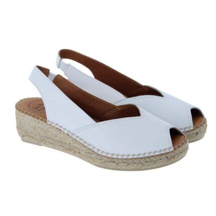 Toni Pons Bernia-P Peep Toe Espadrilles – White Leather – Womens Espadrilles - Crep Direct UK Toni Pons Bernia-P Peep Toe Espadrilles – White Leather – Womens Espadrilles - Crep Direct UK
