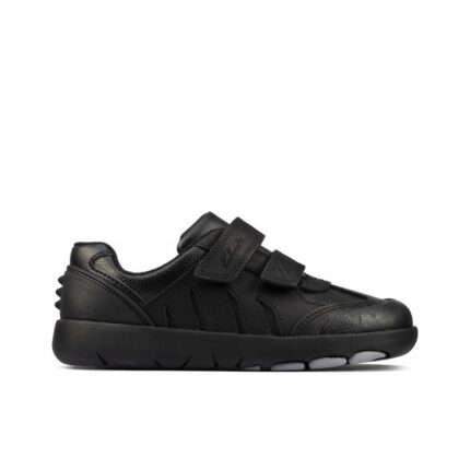 Clarks Rex Stride Toddler School Shoes – Black Leather – Boys School Shoes - Crep Direct UK Clarks Rex Stride Toddler School Shoes – Black Leather – Boys School Shoes - Crep Direct UK