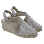 Toni Pons Triton Wedge Espadrilles – Platinum Cotton – Womens Sandals, Sliders & Toe Posts - Crep Direct UK Toni Pons Triton Wedge Espadrilles – Platinum Cotton – Womens Sandals, Sliders & Toe Posts - Crep Direct UK