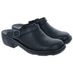 Josef Seibel Betsy 95920 Mules – Black Leather – Womens Sandals, Sliders & Toe Posts - Crep Direct UK