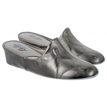 Gabor Relax 7312 Slippers – Pewter Leather – Womens Slippers - Crep Direct UK Gabor Relax 7312 Slippers – Pewter Leather – Womens Slippers - Crep Direct UK