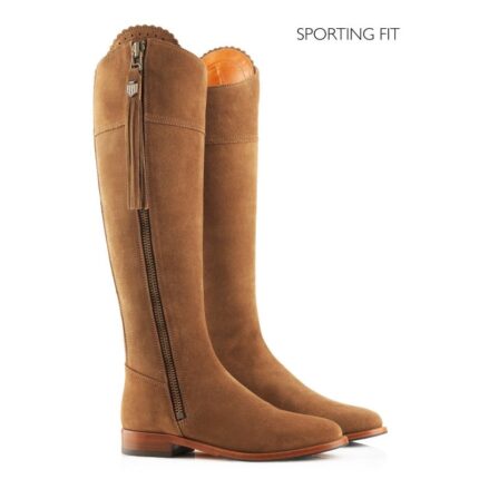 Fairfax and Favor Fairfax & Favor Sporting Fit Flat Regina Boots – Tan Suede – Womens Boots - Crep Direct UK Fairfax and Favor Fairfax & Favor Sporting Fit Flat Regina Boots – Tan Suede – Womens Boots - Crep Direct UK
