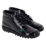 Kickers Kick Hi Core Womens – Black Patent – Womens Boots - Crep Direct UK Kickers Kick Hi Core Womens – Black Patent – Womens Boots - Crep Direct UK