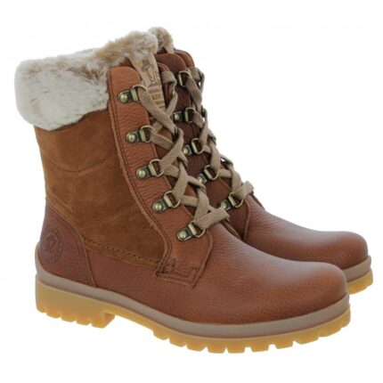 Panama Jack Tuscani Boots - Bark Leather - Womens Boots