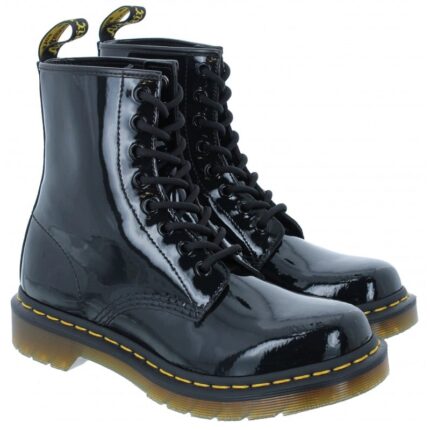 Dr. Martens 1460 W Boots – Black Patent – Womens Boots - Crep Direct UK Dr. Martens 1460 W Boots – Black Patent – Womens Boots - Crep Direct UK