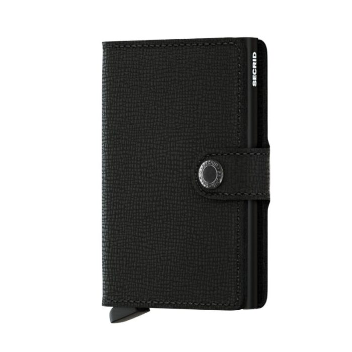 Secrid Mini Wallet Crisple – Black – Personalised Gifts for Her - Crep Direct UK