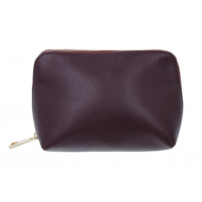 The Golden Boot Golden Boot Make Up Bag – Burgundy – Personalised Gifts for Her - Crep Direct UK