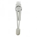 Dasco Nathan Lock Laces – White – Shoe Care - Crep Direct UK