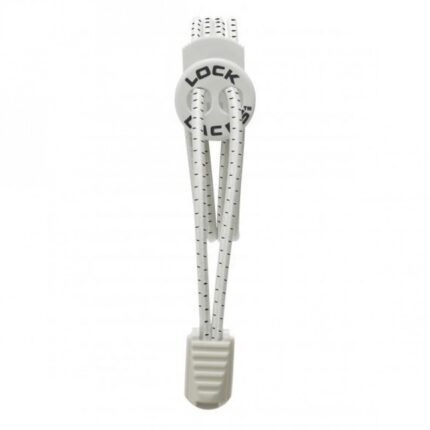 Dasco Nathan Lock Laces - White - Shoe Care