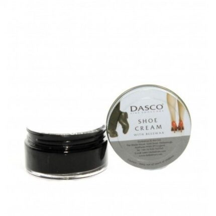 Dasco Cream Jar Polish - Black - Shoe Care