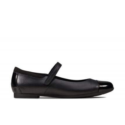 Clarks Scala Gem Youth School Shoes – Black Leather – Girls School Shoes - Crep Direct UK Clarks Scala Gem Youth School Shoes – Black Leather – Girls School Shoes - Crep Direct UK
