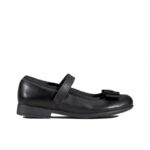Clarks Scala Tap Kid School Shoes – Black Leather – Girls School Shoes - Crep Direct UK