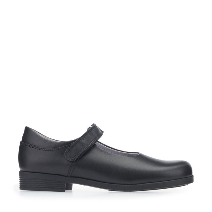 Start-Rite Samba School Shoes – Black Leather – Girls School Shoes - Crep Direct UK