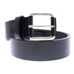 The Golden Boot Golden Boot 10047 Belt – Black Leather – Mens Belts - Crep Direct UK