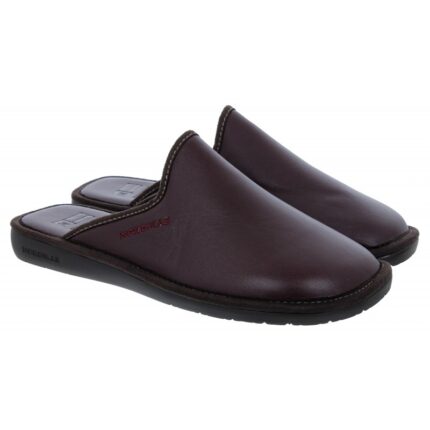 Nordikas Norwood III 131 Mule Slippers – Burdeos Leather – Mens Slippers - Crep Direct UK Nordikas Norwood III 131 Mule Slippers – Burdeos Leather – Mens Slippers - Crep Direct UK