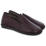 Nordikas Noble 663 Slippers – Burdeos Leather – Mens Slippers - Crep Direct UK